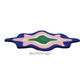 Modern design New Zealand wool rug