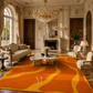 The Rising Sun Rug