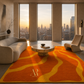 The Rising Sun Rug