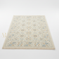 Patterned rug on a white background
