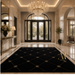 The Sultan’s Obsidian Throne Rug