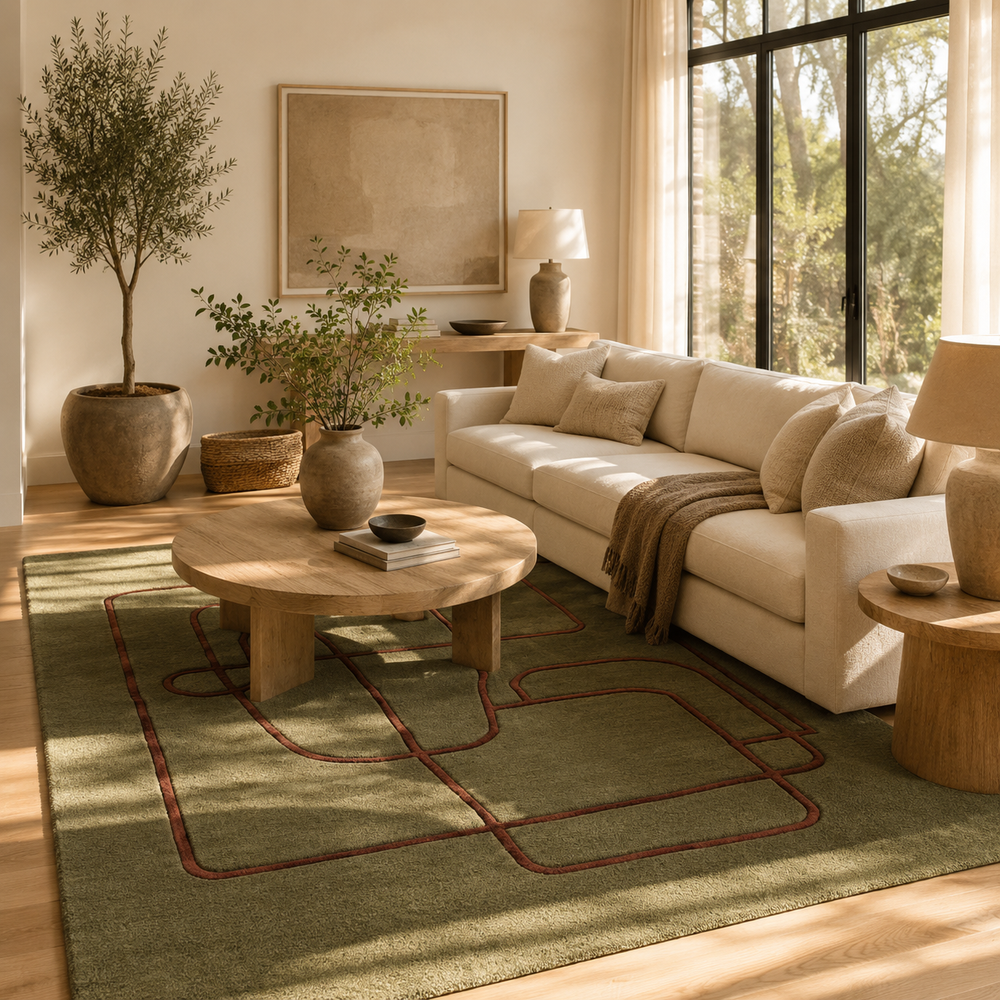 The Mid-Century Trace Rug