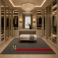 The Scarlet Stripe Rug