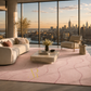 Raspberry Ripple Rug
