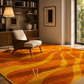 The Rising Sun Rug