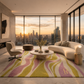 Pastel Wave Rug