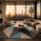Azure Dimension Rug