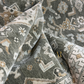 Close-up of patterned fabric with geometric design