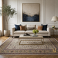 Ivory Garden Tabriz Rug