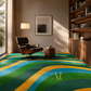 Flowing Pennants Rug