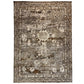 Decorative rug with intricate patterns on a white background