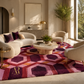 The Crimson Temple Rug