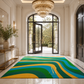Flowing Pennants Rug