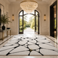 Wireframe Bloom Rug