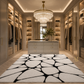 Wireframe Bloom Rug