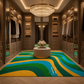 Flowing Pennants Rug