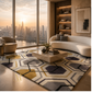The Golden Hive Rug