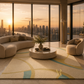 Golden Orbit Rug