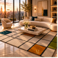 The Mondrian Grid Rug