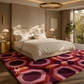 The Crimson Temple Rug