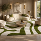 The Verdant Swirl Rug