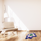 Oyester space on wooden floor