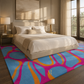 Magenta Flourish Rug