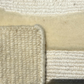 Rug with a calming wave motif