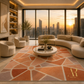 The Terracotta Vitrail Rug
