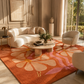 The Sunset Bloom Rug