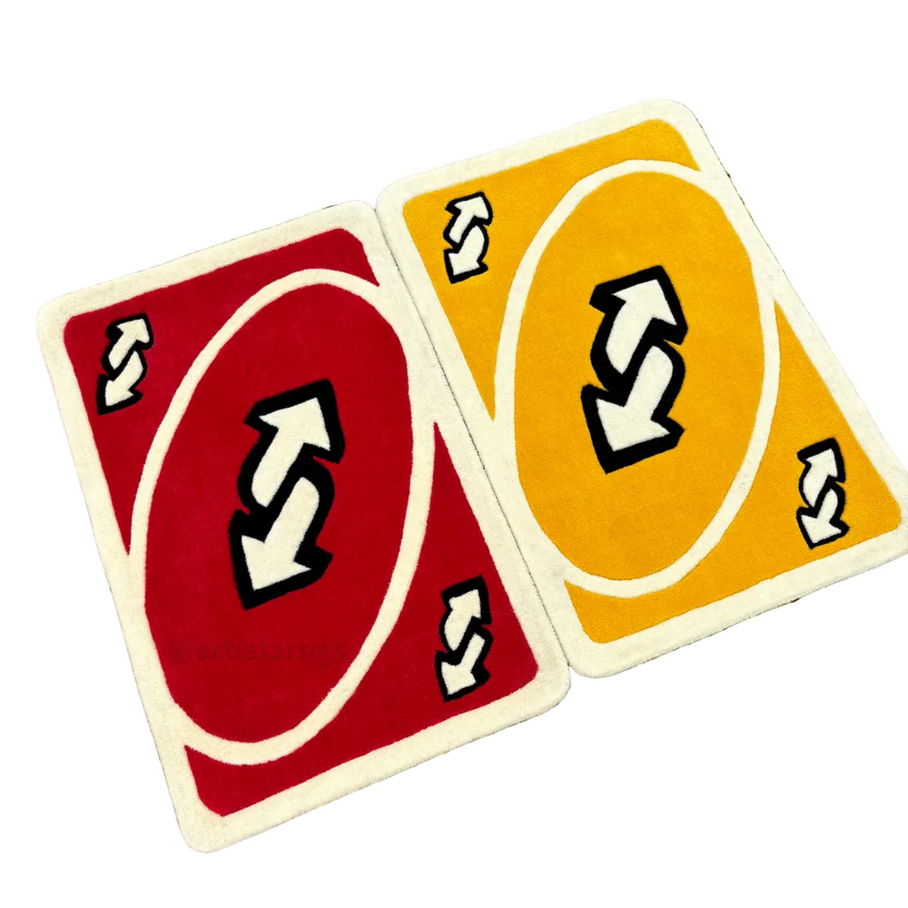 uno card rug