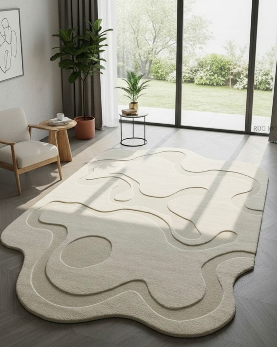 The Meridian Relief Rug – Artista Rugs