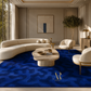 Deep Cobalt Rug
