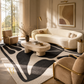 The Monochrome Flora Rug