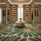 The Willowing Daisies Rug