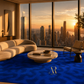 Deep Cobalt Rug