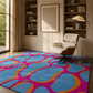 Magenta Flourish Rug