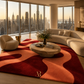 Crimson Current Rug