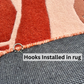 Elephant Love art Wall Hanging Rug by Artista Rugs