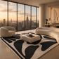 The Monochrome Flora Rug