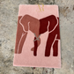 Elephant Love art Wall Hanging Rug by Artista Rugs