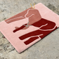 Elephant Love art Wall Hanging Rug by Artista Rugs