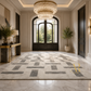 The Papyrus Grid Rug