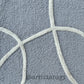 aerial view Arches Rug