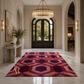 The Crimson Temple Rug