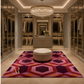 The Crimson Temple Rug