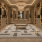 The Papyrus Grid Rug
