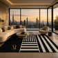 The Bauhaus Linear Rug