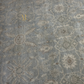 Textured gray fabric with floral patterns