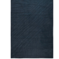 Dark blue textured rug on a white background
